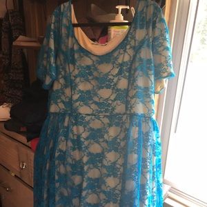 Fancy blue dress for any occasion